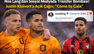 Son dakika... Noa Lang'dan Sosyal Medyada Transfer Bombası! Justin Kluivert'a: "Come to Gala"