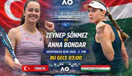 Zeynep Sönmez Anna Bondar tenis maçı hangi kanalda?