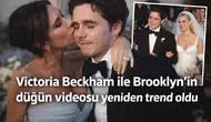 Victoria Beckham ile Brooklyn’in düğün videosu yeniden trend oldu