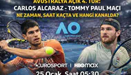 Avustralya Açık 4. Tur: Carlos Alcaraz - Tommy Paul Maçı Ne Zaman, Saat Kaçta ve Hangi Kanalda?