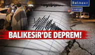 Balıkesir Sındırgı'da 4,4 büyüklüğünde deprem, artçı sarsıntılar devam ediyor