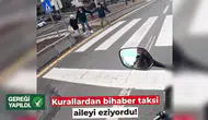 Ankara'da yaya geçidine anne ve çocuğuna yol vermeyen sürücülere idari işlem başlatıldı