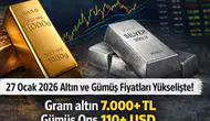 27 Ocak 2026 Altın ve Gümüş Fiyatları: Ons 5.000 Doları Aştı, Gram Rekor Tazeledi