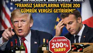 Trump'tan Macron'un Barış Kurulu'na katılma teklifine şampanya vergisi tehdidi
