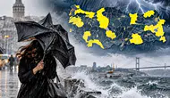 Cumartesi planı yapanlar dikkat! Meteoroloji’den sağanak ve fırtına uyarısı