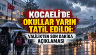 Kocaeli'de Okullar Tatil Edildi! Valilik Açıkladı: 15 Ekim'de Eğitime 1 Gün Ara Verildi