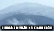 Uludağ'a Yılın İlk Karı Düştü! Sıcaklık Sıfırın Altına İniyor: İşte Son Hava Durumu