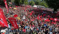 Özgür Özel’in Ankara’daki bayramlaşma programı öncesi Güvenpark doldu