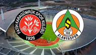Karagümrük - Alanyaspor maçı hangi kanalda, saat kaçta? İlk 11’ler belli oldu