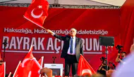 Müsavat Dervişoğlu, Bayrak mitinginde: Türk Milletinin Sahipsiz Olmadığını İlan Ediyoruz