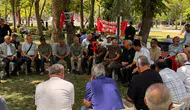 Mansur Yavaş, Güvenpark'taki er şehit aileleri ve gazileri ziyaret etti