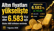 Altın fiyatları yükselişte: Gram altın 6.583 TL’yi aştı