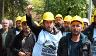Maden işçileri, Cumhurbaşkanı Erdoğan'a seslerini duyurmak için AK Parti 25. Yıl Özel Mitingi'ne katılacak