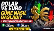 Dolar/TL bugün ne kadar? 3 Ağustos 2026 dolar ve Euro fiyatları