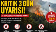 Orman Yangını Uyarısı: Bakan Yumaklı'dan 28-30 Ağustos için kritik çağrı