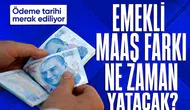 Emekli farkı ne zaman yatacak? 3 bin 552 TL ödeme için gözler SGK’da