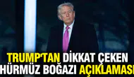 Trump: Hürmüz konusunda anlaşma var; İran ile müzakereler bugün başlıyor