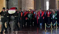 Adli Yıl Töreni Anıtkabir'de Başladı, Yargıtay'dan Atatürk'e Vefa Mesajı