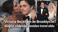 Victoria Beckham ile Brooklyn’in düğün videosu yeniden trend oldu
