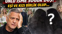ÜNLÜ İSME SOĞUK DUŞ! EŞİ VE KIZI BİRLİK OLUP…