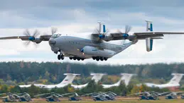 Rusya İvanovo'da askeri kargo uçağı düştü, 7 mürettebatın akıbeti merak ediliyor