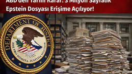 ABD’den Tarihi Karar: 3 Milyon Sayfalık Epstein Dosyası Erişime Açılıyor!