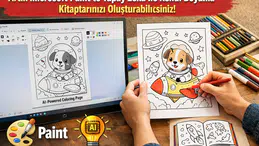 Artık Microsoft Paint'te Yapay Zeka ile Kendi Boyama Kitaplarınızı Oluşturabilirsiniz