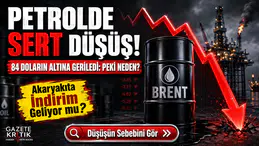 Brent petrol neden düştü? Fiyat 84 doların altına geriledi