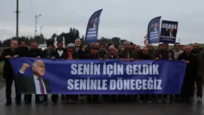 Adanalılar, Zeydan Karalar'a destek için Silivri'ye akın etti