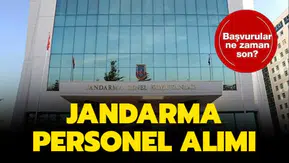 Jandarma'ya 135 muvazzaf subay alımı için başvurular 12-26 Ekim'de e-Devlet üzerinden yapılacak