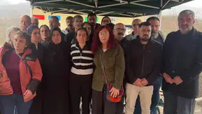 Rojin Kabaiş’in babası Tunceli’de Gülistan Doku’nun ailesini ziyaret etti: “Biz de umutluyuz”