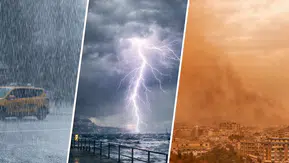 Meteoroloji’den peş peşe uyarı: 2 Nisan’da sağanak, fırtına, toz taşınımı ve çığ riski