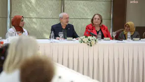 Kılıçdaroğlu, gündelik ev işlerinde çalışan kadınlarla sorunlarını dinlemek üzere bir araya geldi