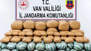Van'da uyuşturucu operasyonunda 517 kilogram madde ele geçirildi