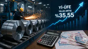 YD-ÜFE’de dikkat çeken yükseliş: Yıllık artış yüzde 35,55’e ulaştı