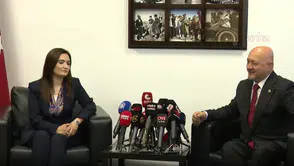 AK Parti heyeti CHP Genel Merkezi’nde bayramlaştı: “Ülkemize hizmet etmek ortak gayemiz”