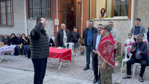 Vekil Seyithan İzsiz'in öncülüğünde Kemal'in askerlik hayali, duygusal bir törenle gerçek oldu