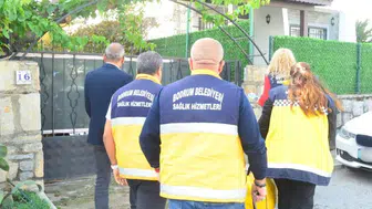 Bodrum Belediyesi, 2025'te 385 hasta ziyaret ederek vatandaşlara moral desteği sağladı