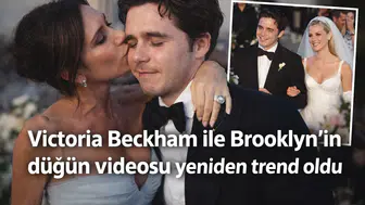 Victoria Beckham ile Brooklyn’in düğün videosu yeniden trend oldu