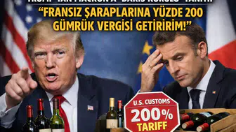Trump'tan Macron'un Barış Kurulu'na katılma teklifine şampanya vergisi tehdidi