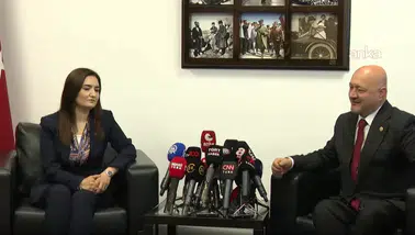 AK Parti heyeti CHP Genel Merkezi’nde bayramlaştı: “Ülkemize hizmet etmek ortak gayemiz”