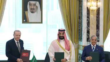 Türkiye, Suudi Arabistan ve Pakistan ortak savunma anlaşması imzaladı