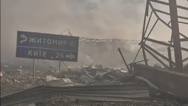 Rusya, Kiev'deki lojistik merkezlerine vurdu; 28 kişi hayatını kaybetti