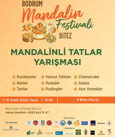 Bodrum Mandalin Festivali 21 Aralık'ta Bitez'de Renkli Etkinliklerle Kapılarını Açıyor!