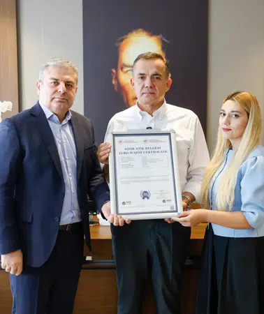 Yenişehir Belediyesi Sıfır Atık Belgesi ile Çevre Yönetiminde Örnek Oluyor