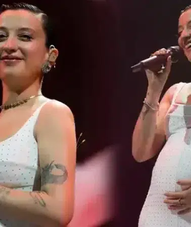 Melike Şahin anne oldu! Ünlü şarkıcı ilk bebeğini kucağına aldı