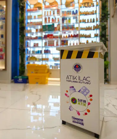Yenişehir’de Atık İlaçlar İçin Güvenli Toplama Dönemi Başladı