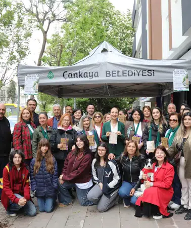 Çankaya'da Şiddet Mağduru Kadınlar ve Çocuklar İçin Fidan Dikimi Etkinliği Gerçekleştirildi