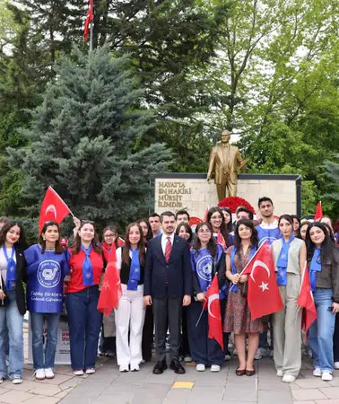 Çankaya’da 19 Mayıs coşkusu: Hüseyin Can Güner’den gençlik ve Cumhuriyet mesajı