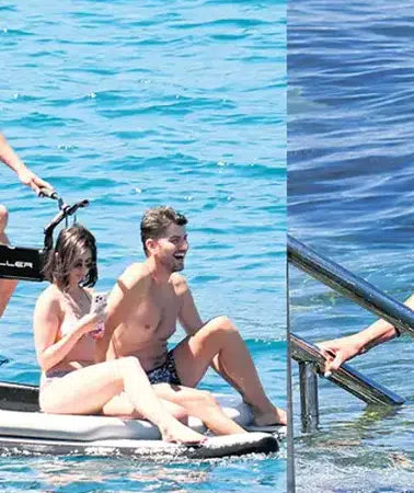 Ali Öner ile Zeynep Atılgan'ın Bodrum tatili gündem oldu! Romantik anlar magazin dünyasını salladı